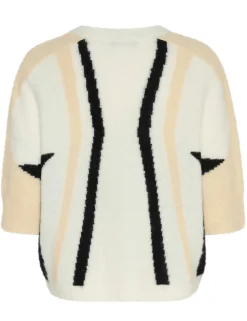 gestuz GZalpha Strikcardigan - ivory Hot