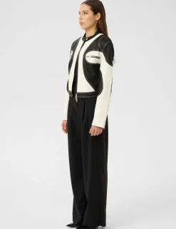 gestuz GZbirka Læderjakke - Sort black Outlet