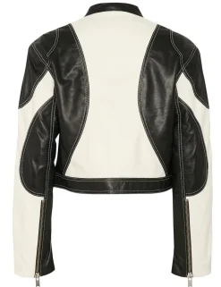 gestuz GZbirka Læderjakke - Sort black Outlet