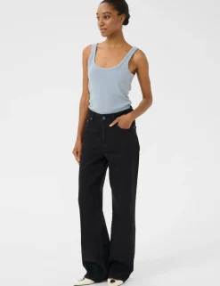 gestuz GZdrew Logo Top - Lyseblå light blue Outlet