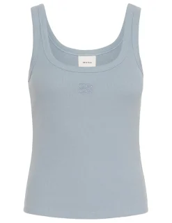 gestuz GZdrew Logo Top - Lyseblå light blue Outlet