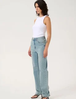 gestuz GZdrew Rhinestone Logo Tanktop - Hvid white Hot