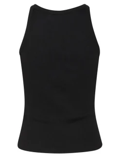 gestuz GZdrew Rhinestone Logo Tanktop - Sort black Outlet