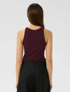 gestuz GZdrew Rhinestone Logo Tanktop - bordeaux Hot