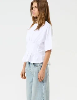 gestuz GZinez T-Shirt - Hvid white Hot