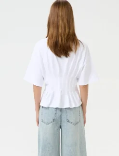 gestuz GZinez T-Shirt - Hvid white Hot