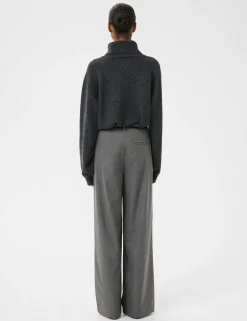 gestuz GZPaula MW Wide Bukser - Grå grey Discount