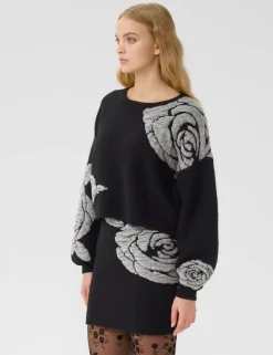 gestuz GZrosaly Pullover Strik - Sort black Discount