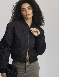 gestuz PhilinaGZ Short Bomber Jakke - Sort black Online