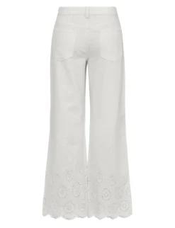 global Funk Amarillo Scallop-G Jeans - Hvid white Sale