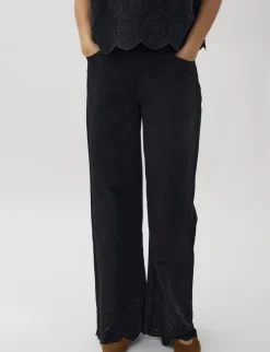 global Funk Amarillo Scallop-G Jeans - Sort black Clearance