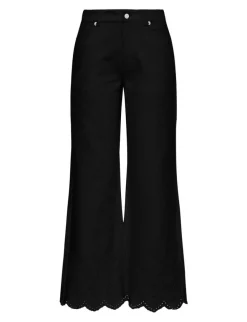 global Funk Amarillo Scallop-G Jeans - Sort black Clearance