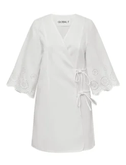 global Funk Antaja scallop-G Kjole - denim Clearance