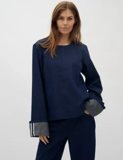 global Funk Avella-G Bluse - denim Discount