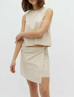 global Funk Caja-G Nederdel - Sand beige Outlet