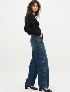 global Funk Carlea-G Jeans - Denim blå Denim Blue New