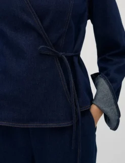 global Funk Cenaya-G Bluse - Mørkeblå Dark Blue Discount