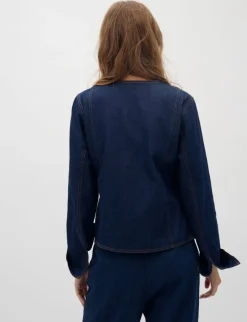 global Funk Cenaya-G Bluse - Mørkeblå Dark Blue Discount