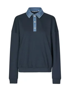 global Funk Dandi-G Sweatshirt - Mørkeblå Dark Blue Sale