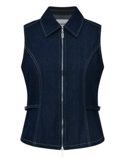 global Funk Falucca-G Vest - Mørkeblå Dark Blue Discount