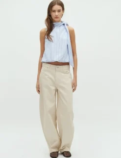 global Funk Kendera-G Jeans - creme Outlet