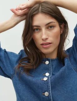 global Funk Lila-G Skjorte - denim Clearance