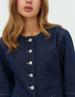 global Funk Lila-G Top - Mørkeblå Dark Blue Clearance