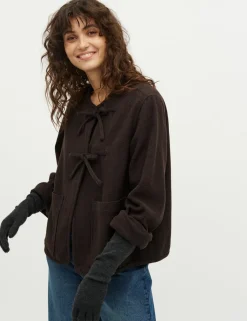 global Funk Mariell-G Jakke - Mørkebrun Dark Brown New