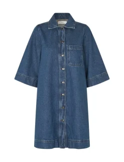 global Funk Mera-G Kjole - Mørkeblå Dark Blue