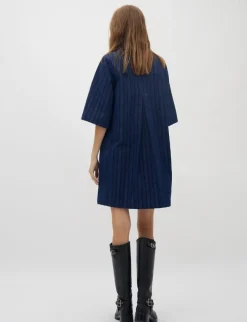 global Funk Mira-G Kjole - Mørkeblå Dark Blue New