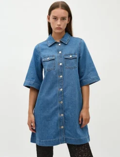 global Funk Mira-G Kjole - denim Clearance