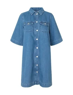 global Funk Mira-G Kjole - denim Clearance