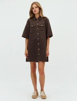 global Funk Mira-G Kjole - Brun brown Outlet