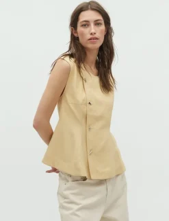 global Funk Pammi-G Top - Gul yellow Online