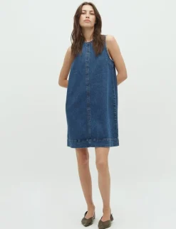 global Funk Rhiann-G Kjole - denim Online