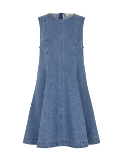 global Funk Rihann peplum-G Kjole - denim Outlet