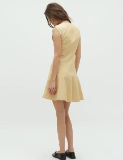 global Funk Yanina-G Kjole - Gul yellow Sale