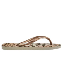 havaianas Slim Animals Flip Flops - print Hot