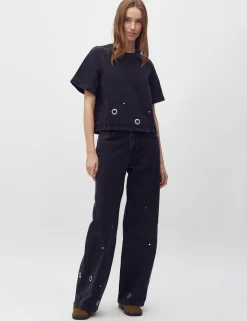 mbym mbMm Luxia-M Jeans - Sort black Sale