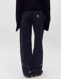 mbym mbMm Luxia-M Jeans - Sort black Sale