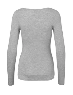 mbym Anna GG Basic Top - Lysegrå light grey Best