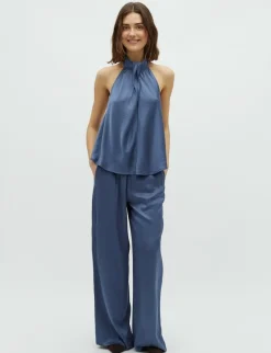 mbym Asaka-M Bukser - Lyseblå light blue Clearance