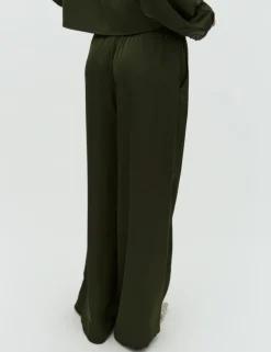 mbym Asaka-M Bukser - Mørkegrøn mørkegrøn Discount