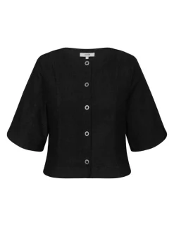 mbym Baomin-M Skjorte - Sort black Sale