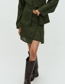 mbym Bellina-M Nederdel - Grøn green Outlet