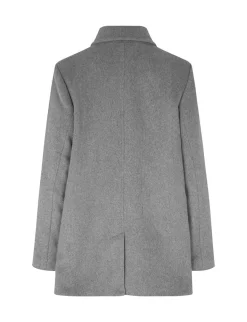 mbym Caprice Short Frakke - Grå grey Outlet