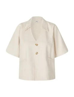 mbym Chardona-M Skjorte - Sand beige Hot