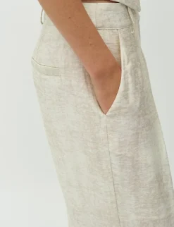 mbym Cristiana Long-M Bukser - Sand beige Best