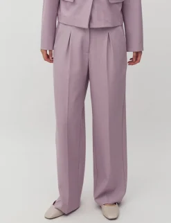 mbym Cristiana Long-M Bukser - Lilla purple Hot