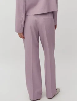 mbym Cristiana Long-M Bukser - Lilla purple Hot